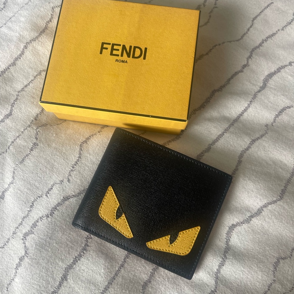 Fendi Monster Bi-Fold Wallet